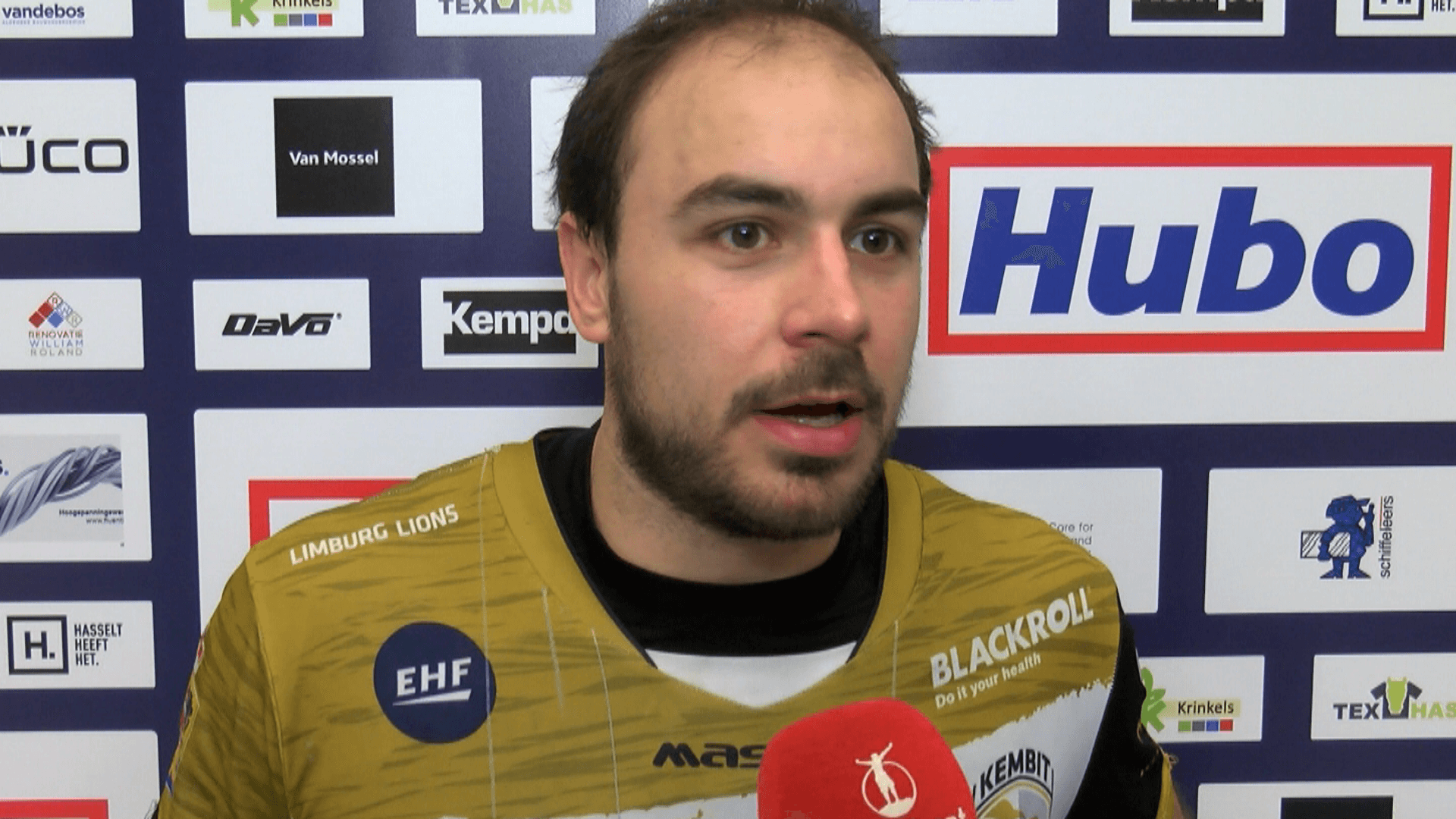 Ivo Steins Limburg Lions na winst op bezoek bij HUBO Handbal