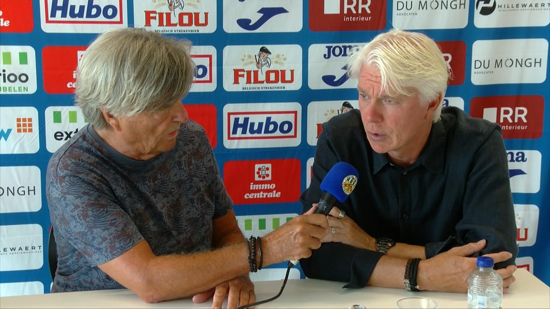 Jannes Tant op persconferentie na Royal Knokke vs Eynatten Raeren