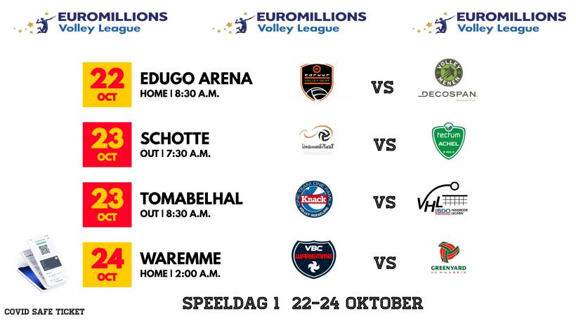 Knack Roeselare vs BDO Haasrode Leuven kan je hier terug bekijken