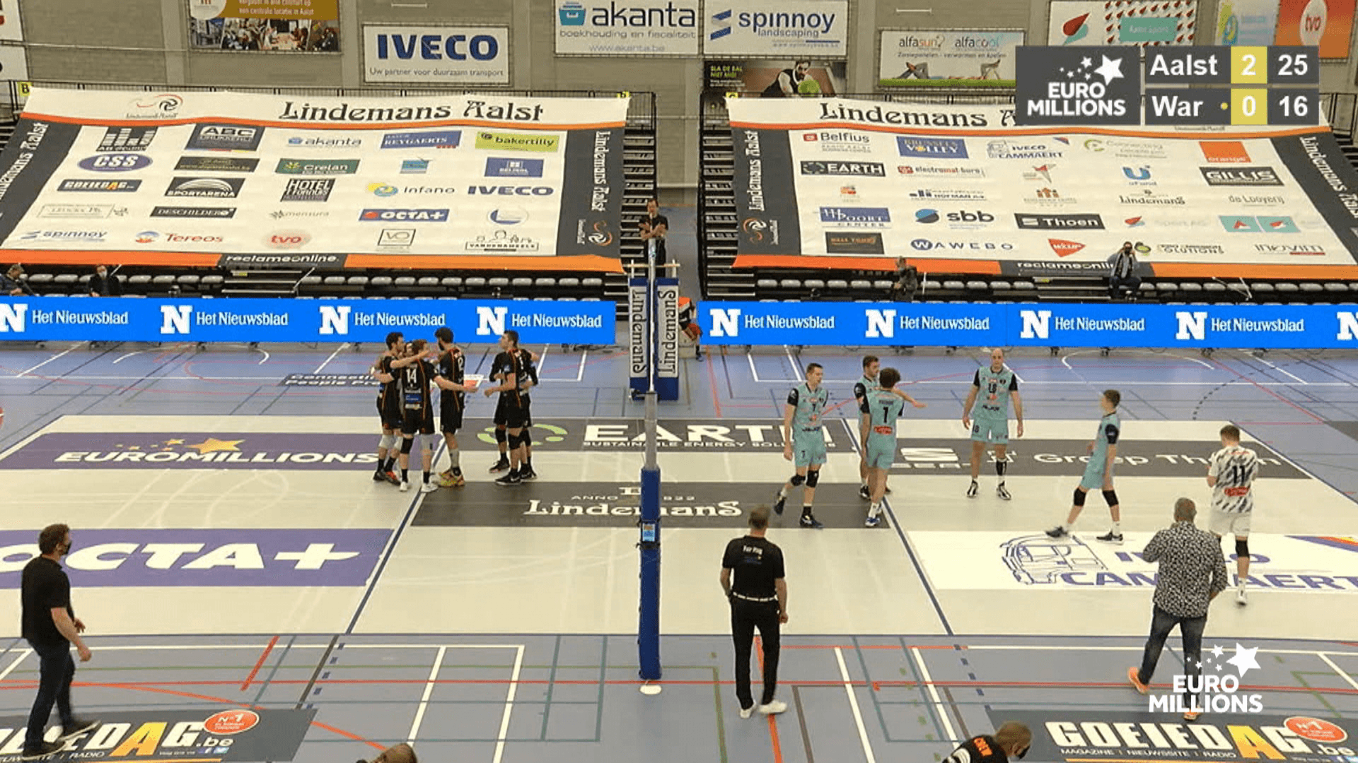 Lindemans Aalst en VBC Waremme sloten zondag in de vooravond speeldag één af van de Challenge Play-offs..