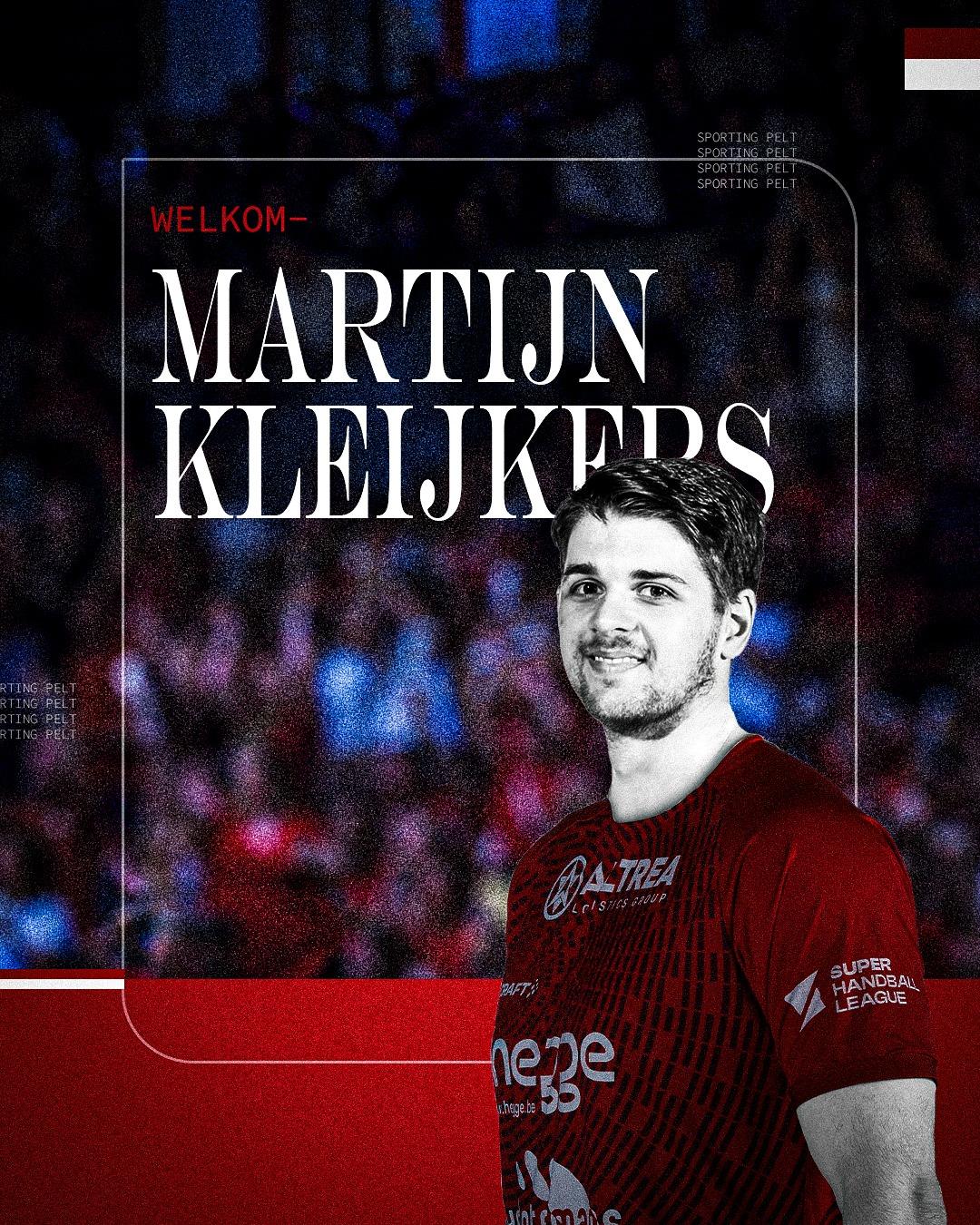 Martijn Kleijkers, broer van doelman Bram, komt over van het Franse Pau Billère naan Sporting Pelt