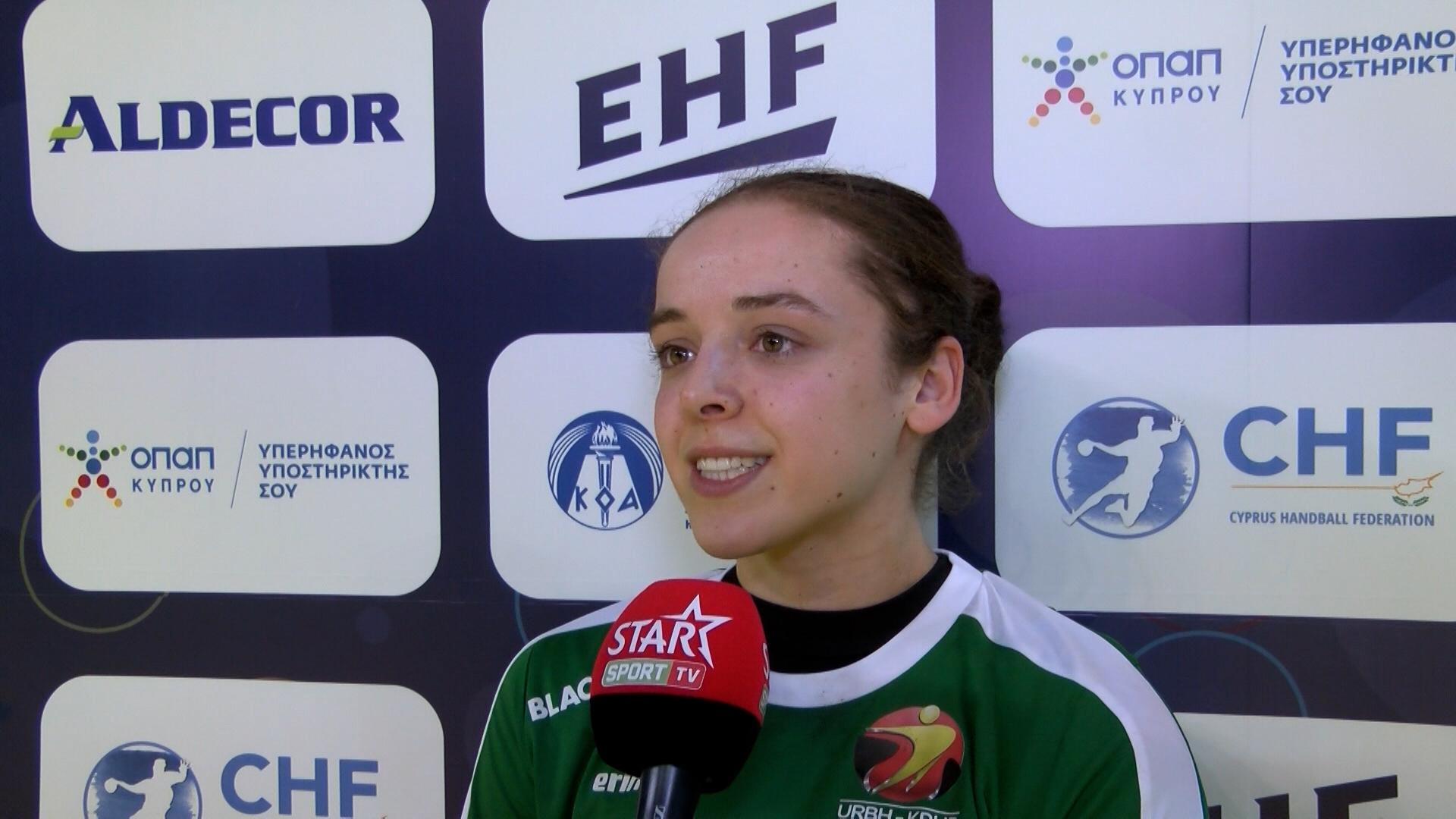 Reactie Emma Antonissen na winst Black Arrows vs Cyprus