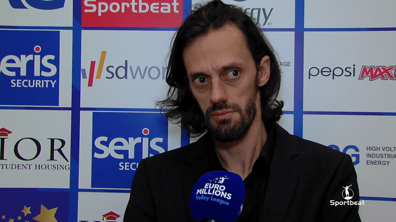 Reactie Kris Eyckmans na 3 0 zege met Volley haasrode Leuven vs Syros Volleybal