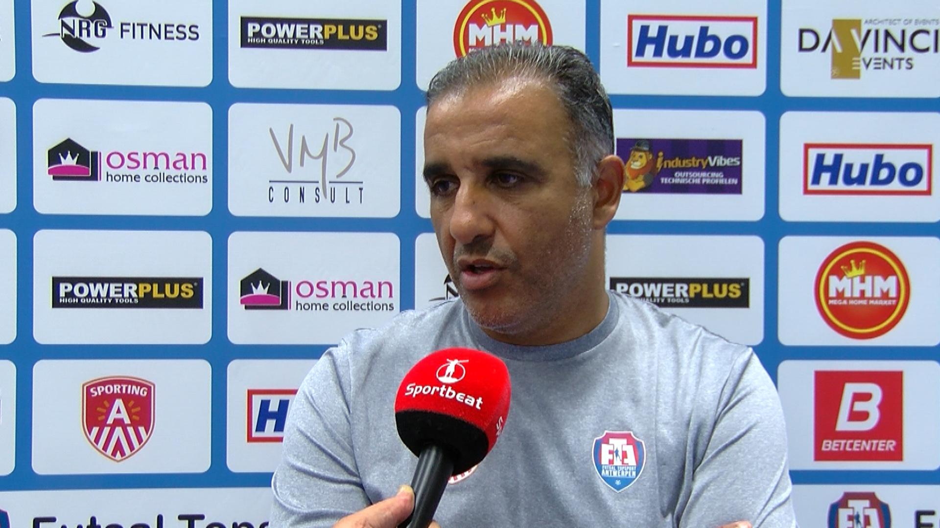 Reactie coach Bachar na 8 3 winst vs Solona Ranst