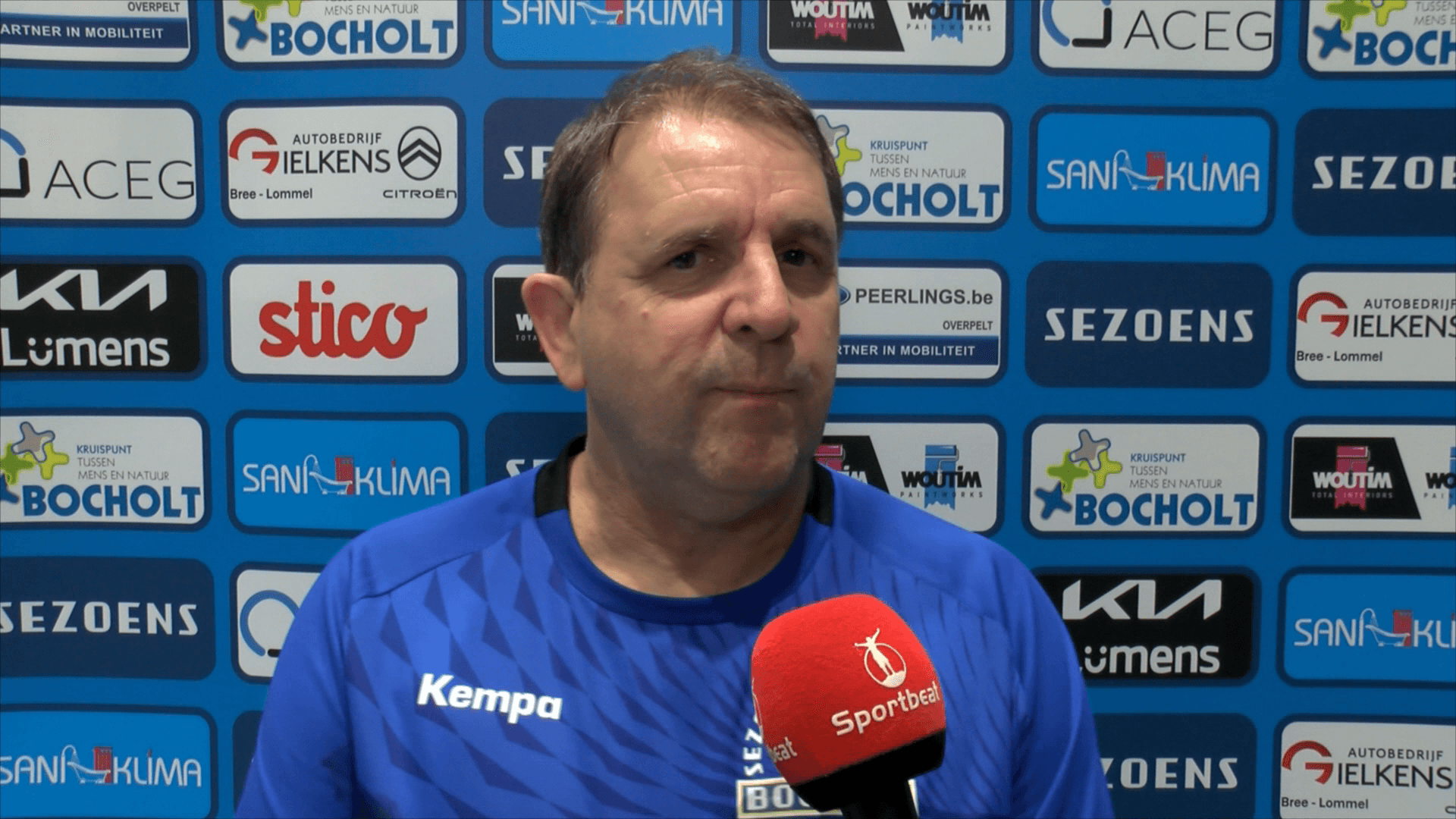 Reactie coach Boiten Sezoens Bocholt na eerste zege in Europa