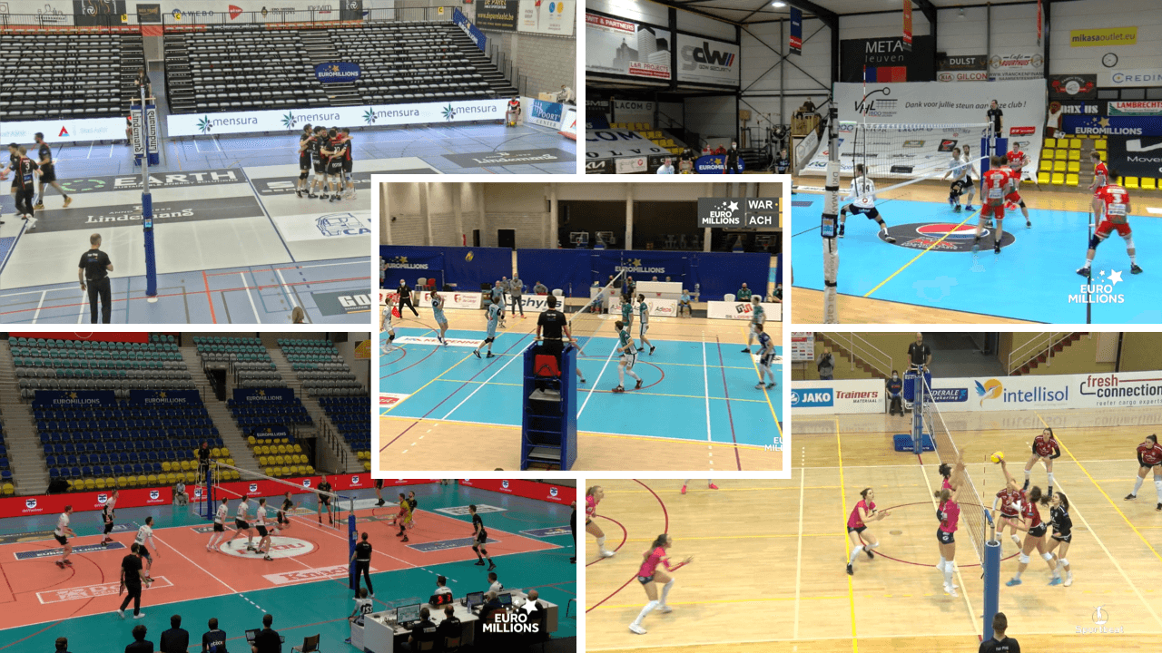 Straks Sportbeat op Donderdag met Euromillions volley league en Dames Volleybal