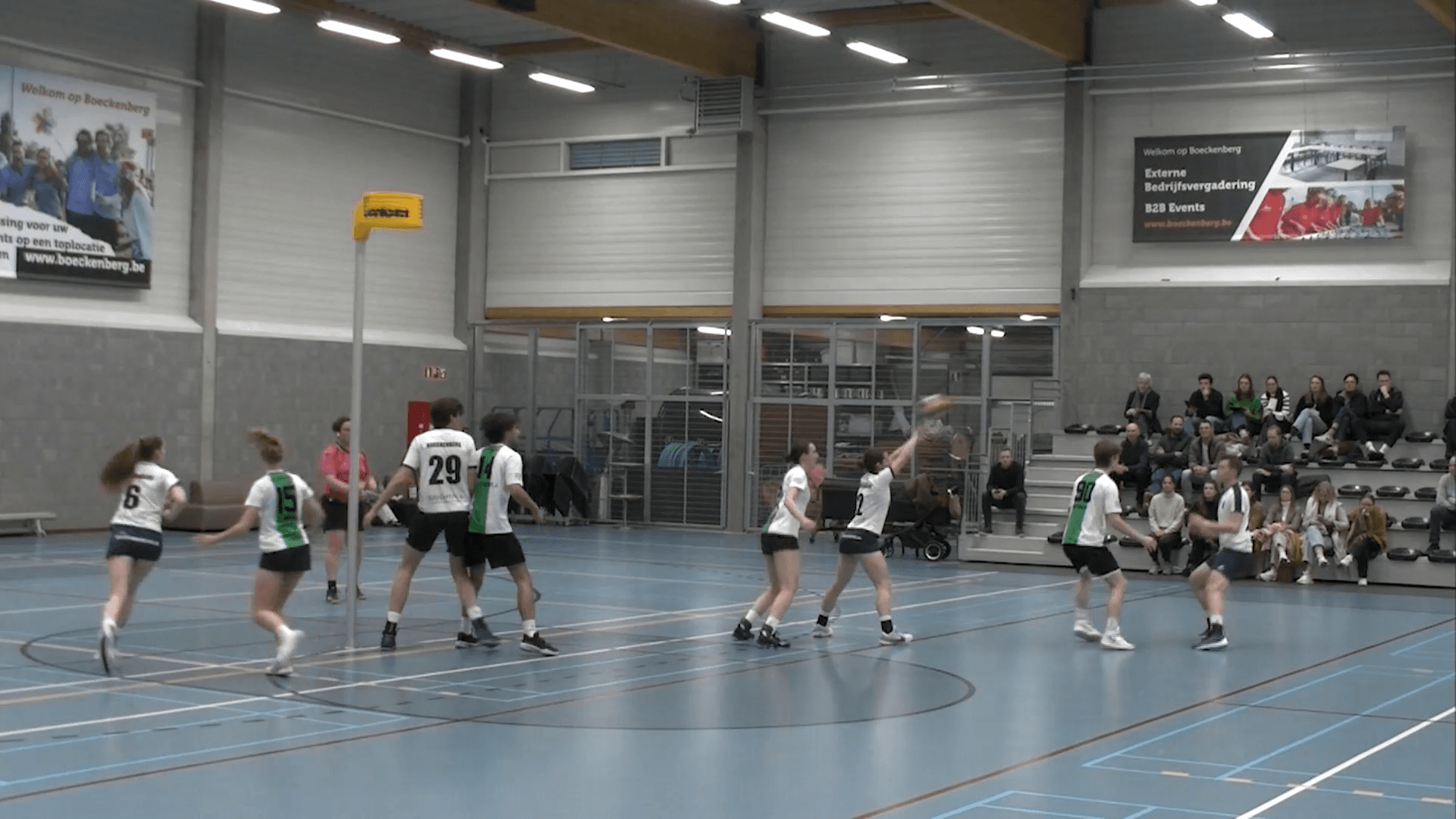 Verslag Boeckenberg vs Voorwaarts 4de speeldag Topleague zaal competitie