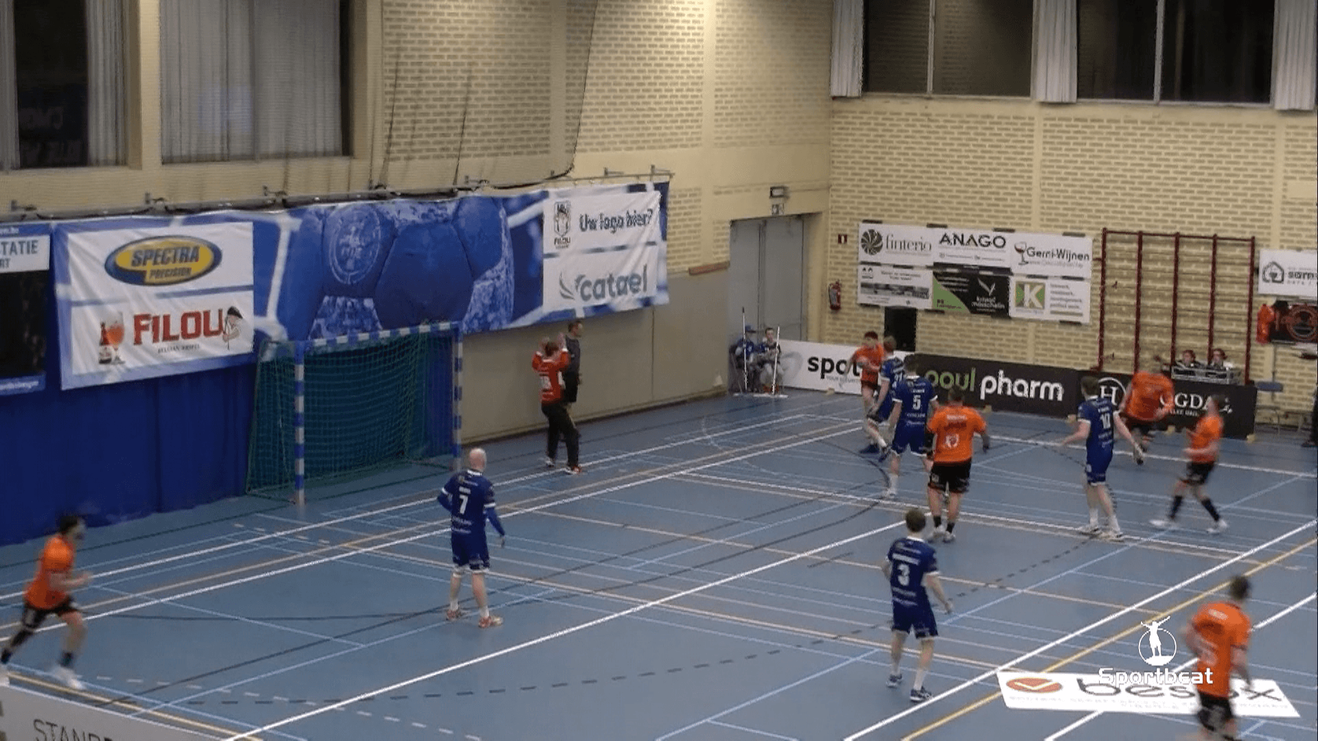Verslag Filou Izegem vs Hurry Up speeldag 18 Beneleague Handbal