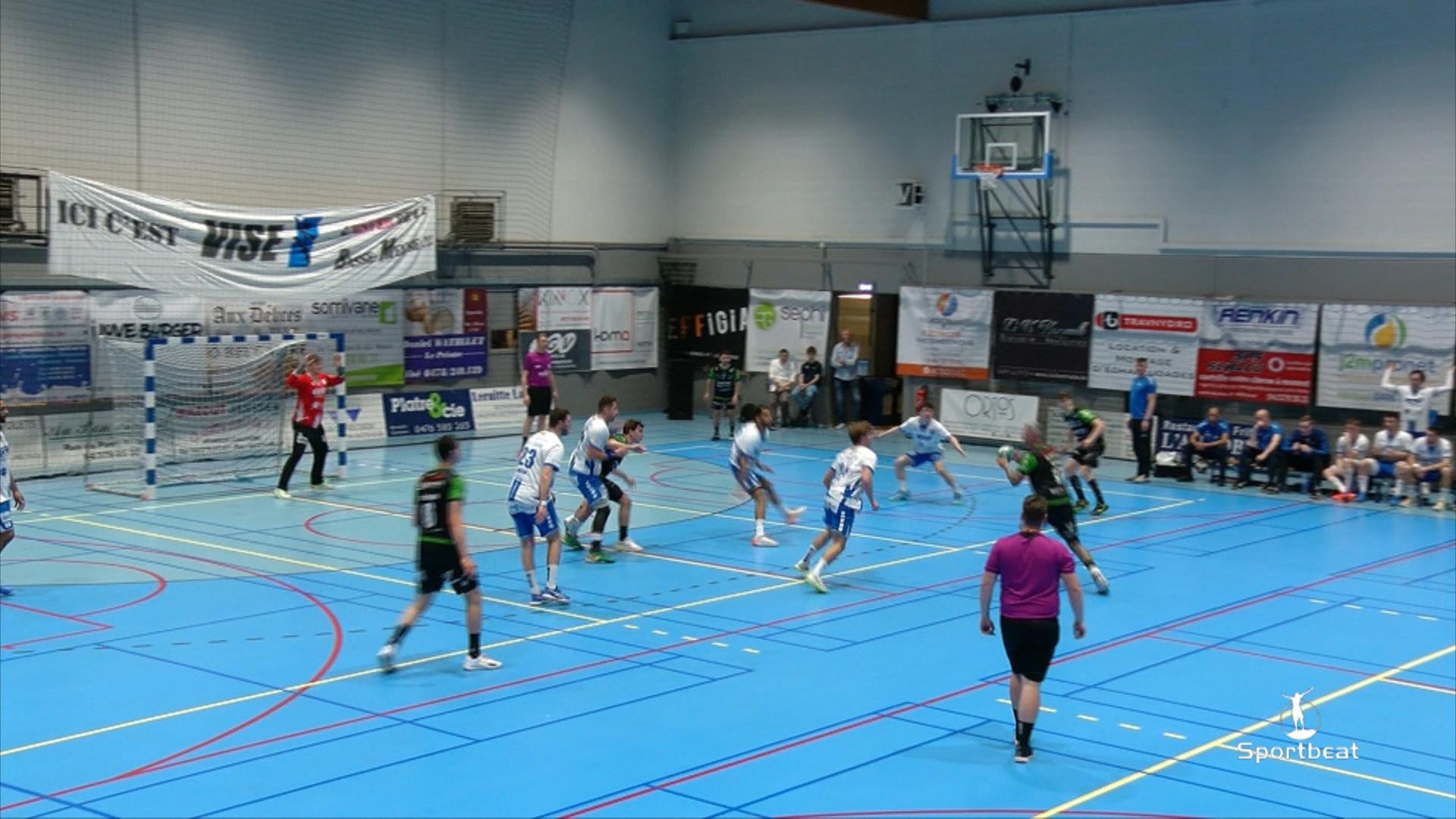 Verslag HC Visé vs HUBO handbal speeldag 1 Play off