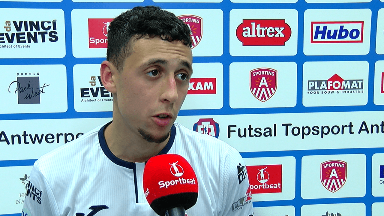 Zakaria FT Antwerpen aan het woord na de 4-1 zege vs Eisden Dorp