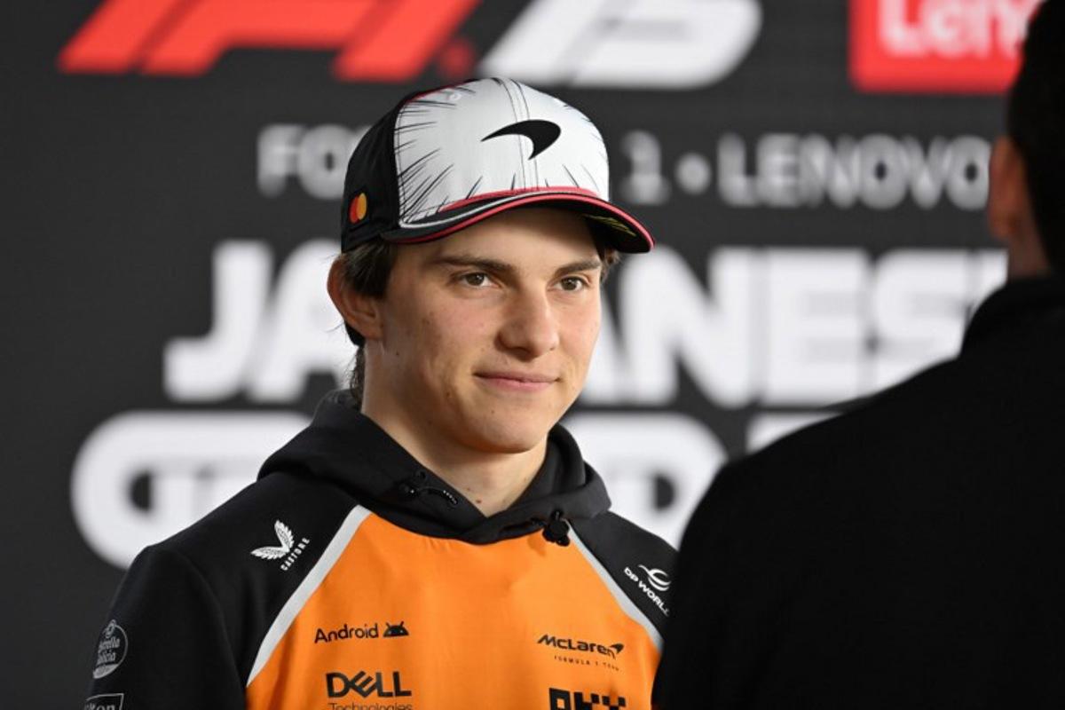 McLaren's Australian driver Oscar Piastri speaks during an interview ahead of the Formula One Japanese Grand Prix at the Suzuka circuit in Suzuka, Mie prefecture on April 3, 2025. Toshifumi KITAMURA / AFP