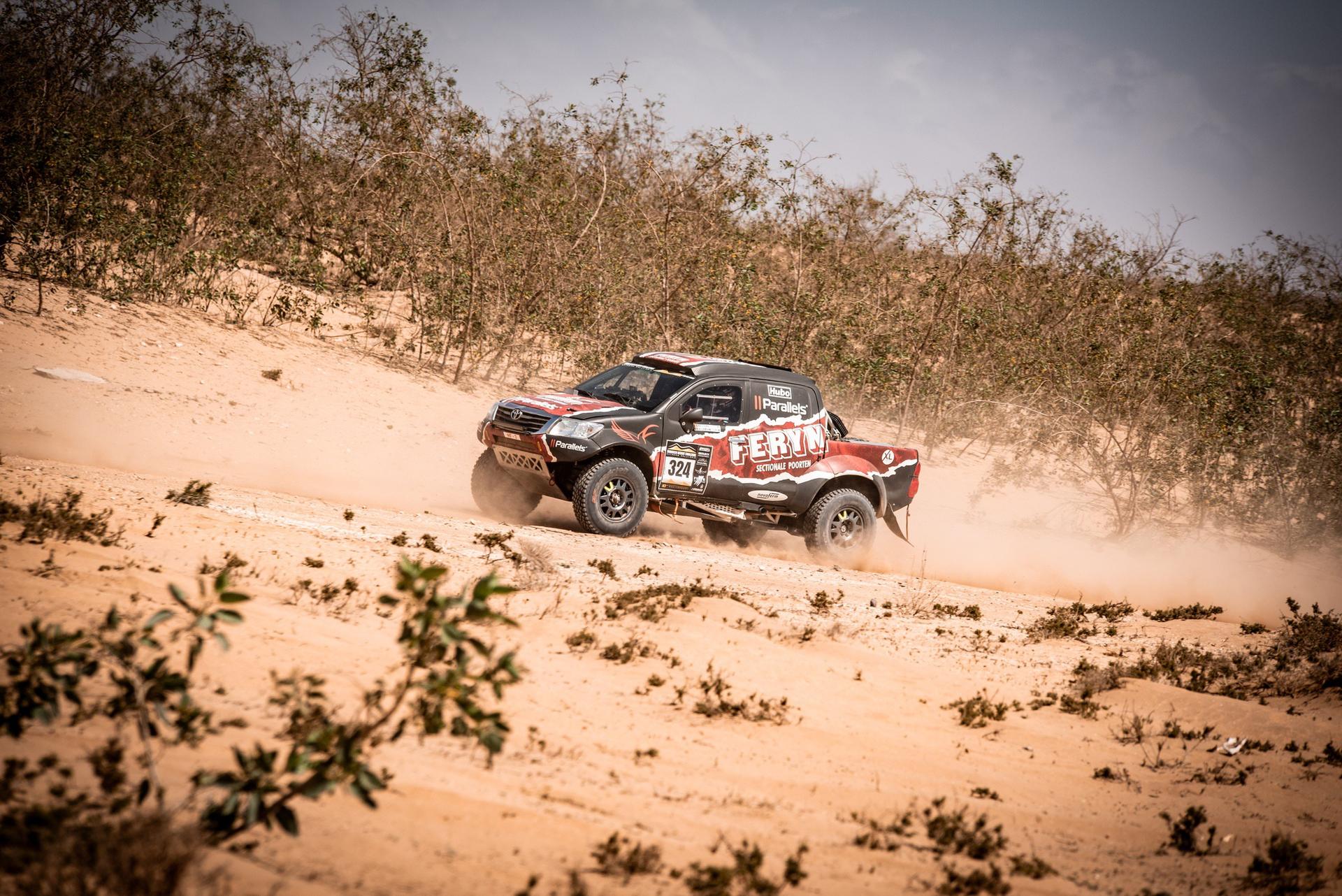 ATTENTION EDITORS - HAND OUT PICTURES - EDITORIAL USE ONLY - MANDATORY CREDIT: JAN VAN GELDER - PHOTOVISION - Hand out picture released on Saturday 05 April 2025 by Eric Dupain shows Belgian Koen Wauters during the first stage of the Morocco Desert Challenge, from Agadir to Plage Blanche , on Saturday 05 April 2025. *** Belga and Belga Editorial Board decline all responsibility regarding the content of this picture. *** BELGA PHOTO HAND OUT JAN VAN GELDER - PHOTOVISION