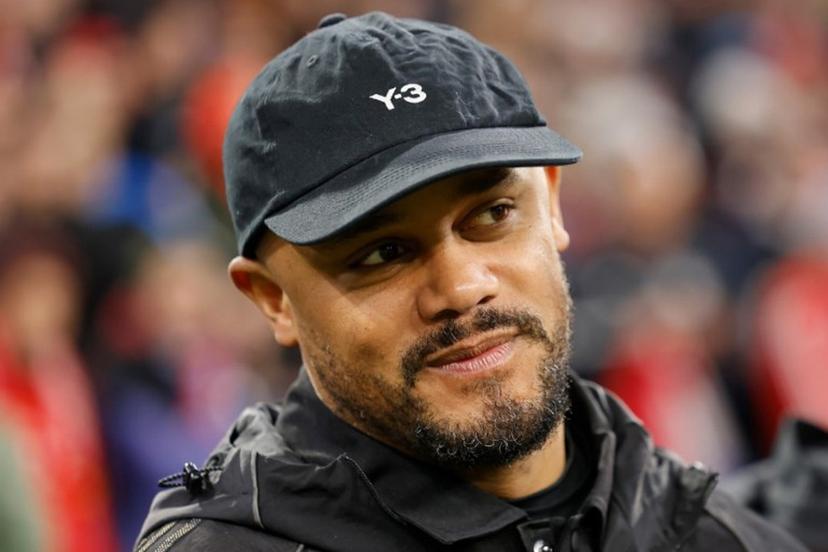 Bayern Munich's Belgian head coach Vincent Kompany is pictured prior to the UEFA Champions League, Round of 16 2nd-leg football match between FC Bayern Munich and Atalanta in Munich, southern Germany, on March 18, 2026. Alexandra BEIER / AFP